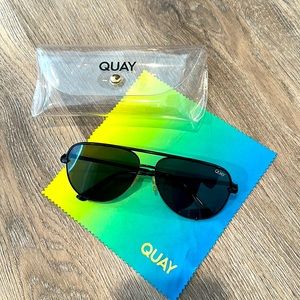 QUAY the wingman aviator sunglasses